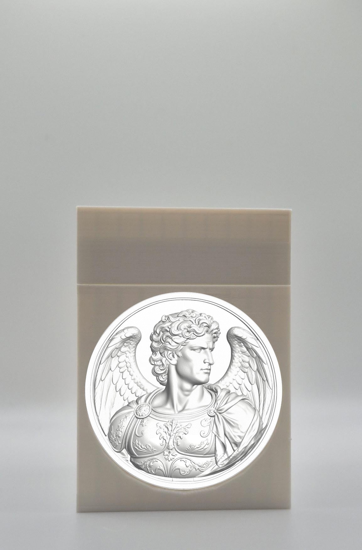 Angel Card Box — White
