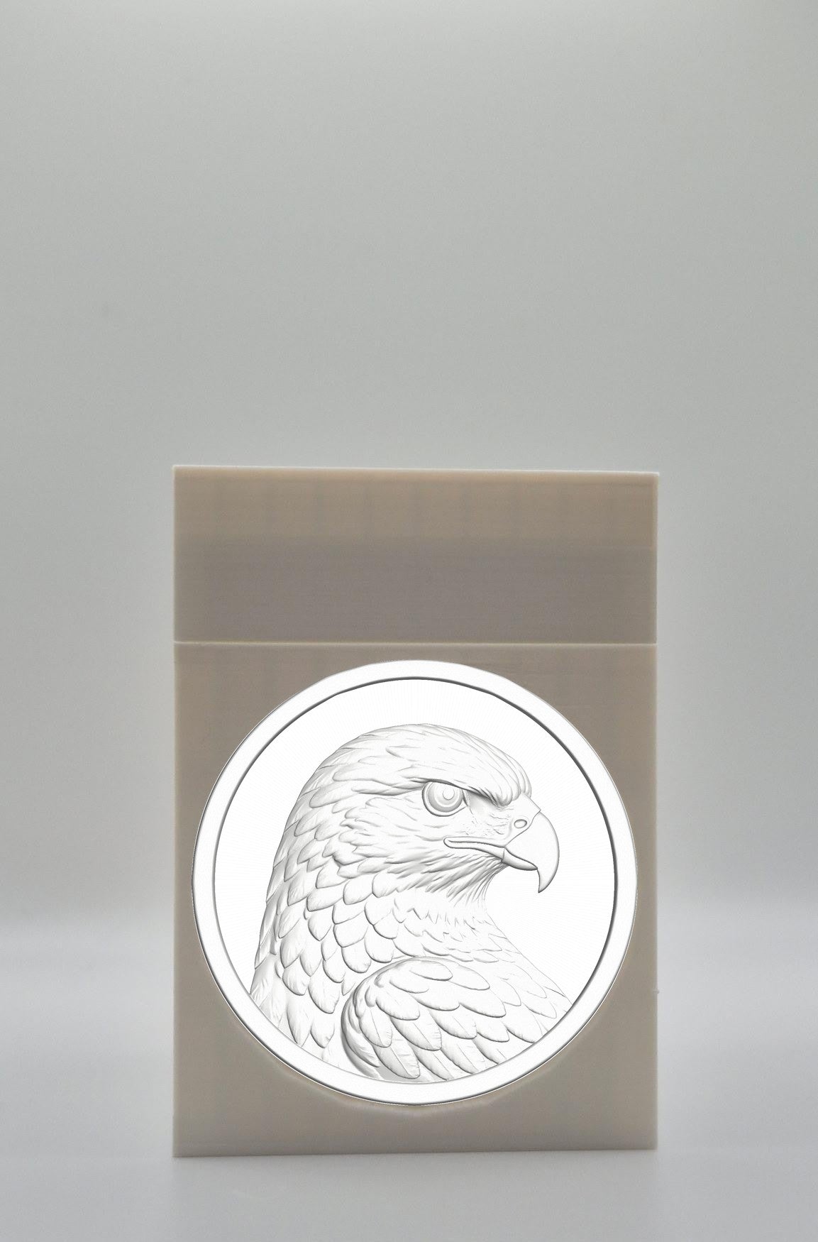 Eagle Card Box — White