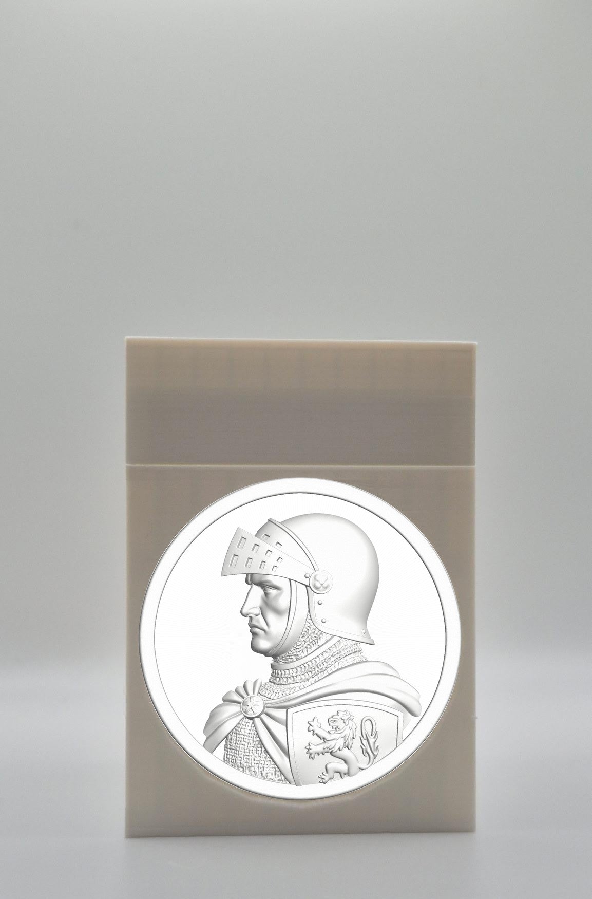Knight Card Box — White