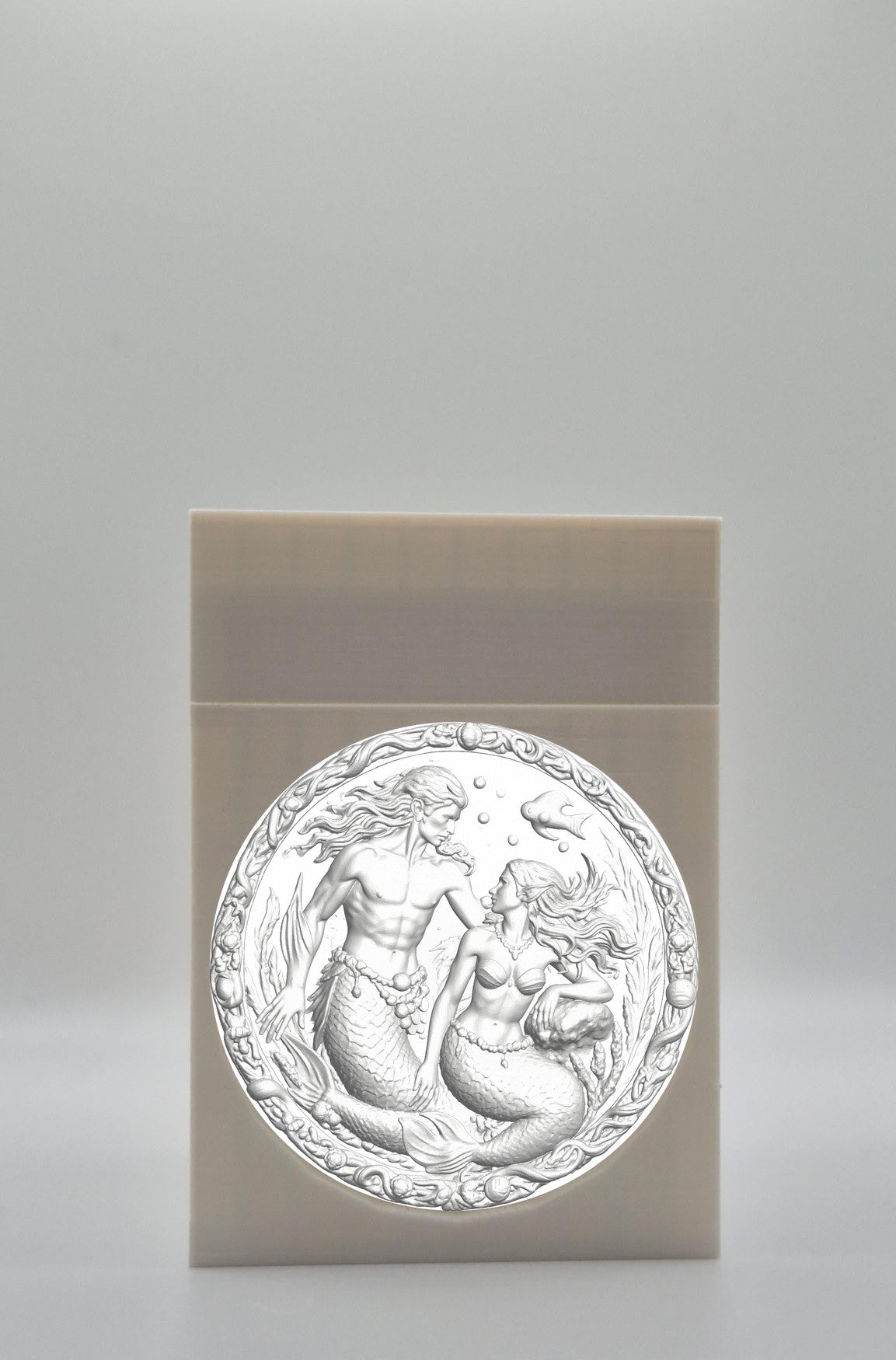 Merfolk Card Box — White