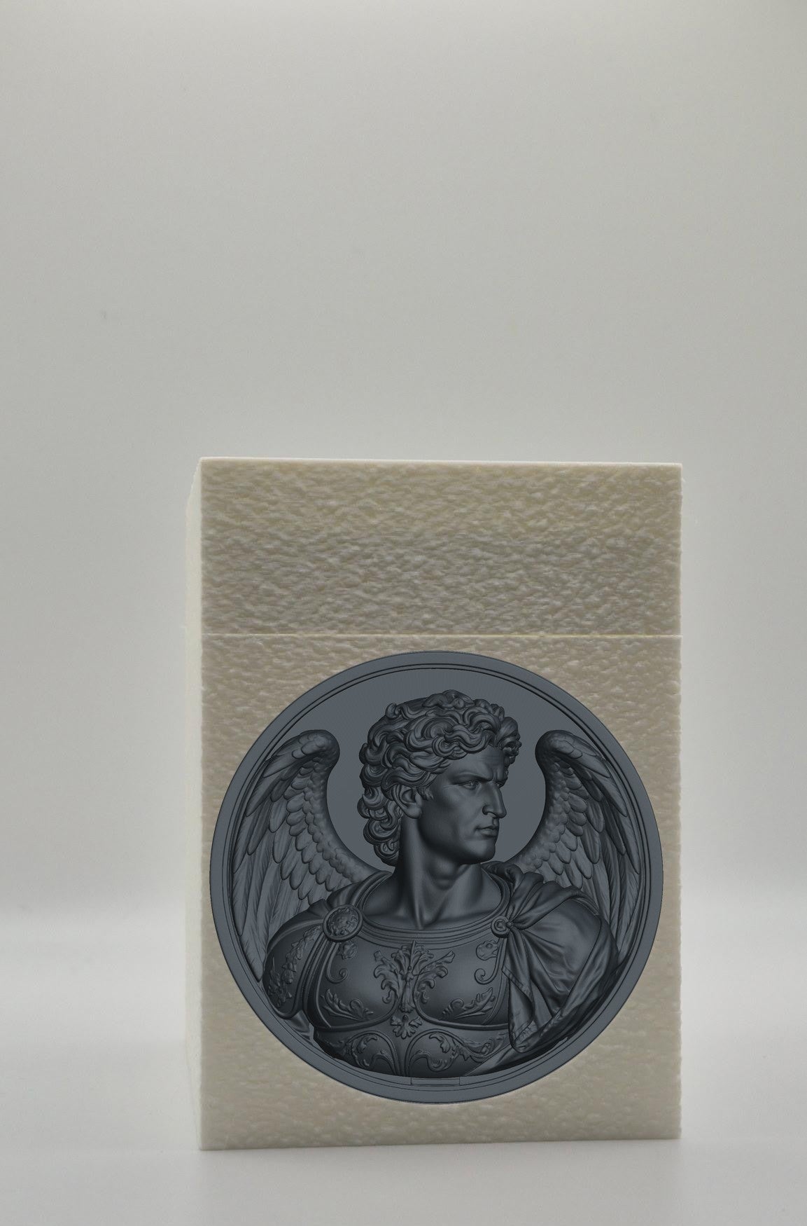 Angel Card Box — White