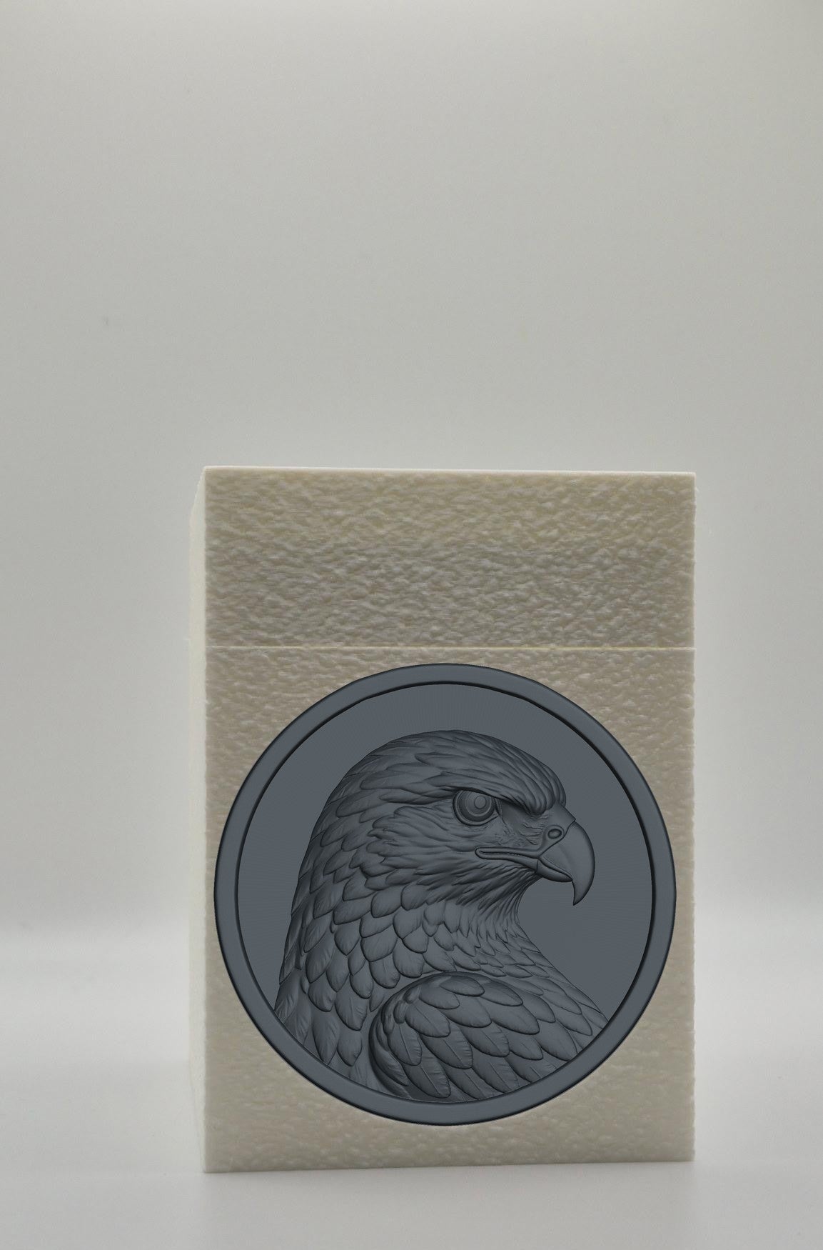 Eagle Card Box — White