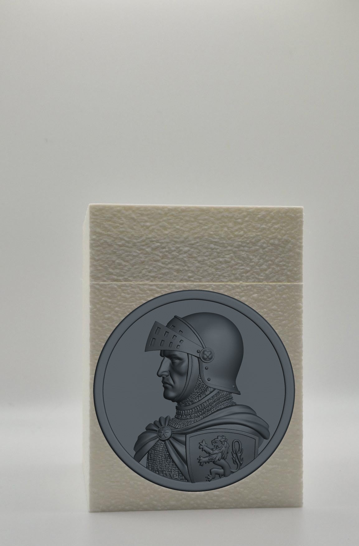 Knight Card Box — White