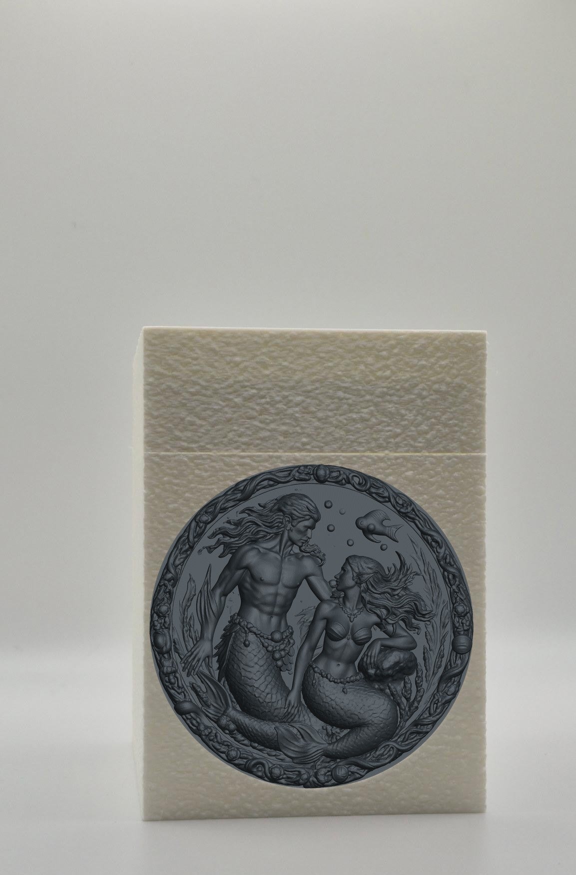 Merfolk Card Box — White