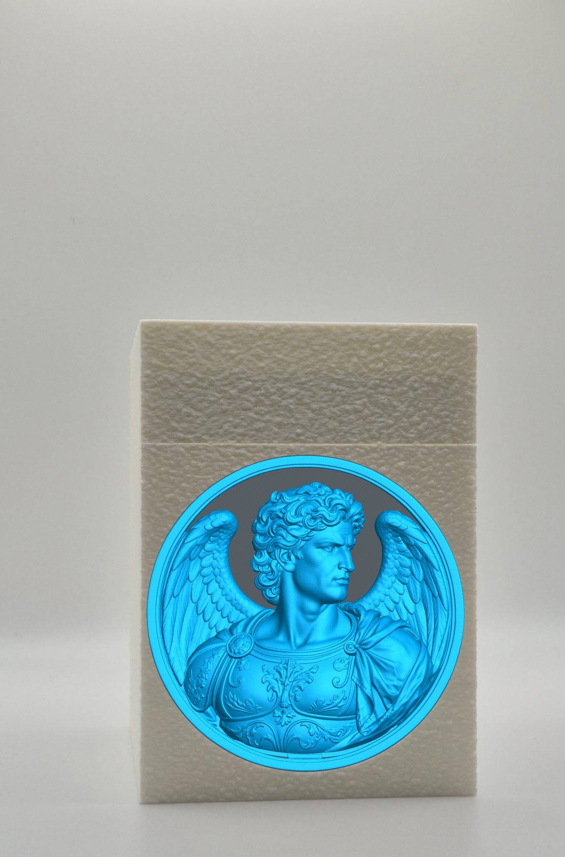 Angel Card Box — White