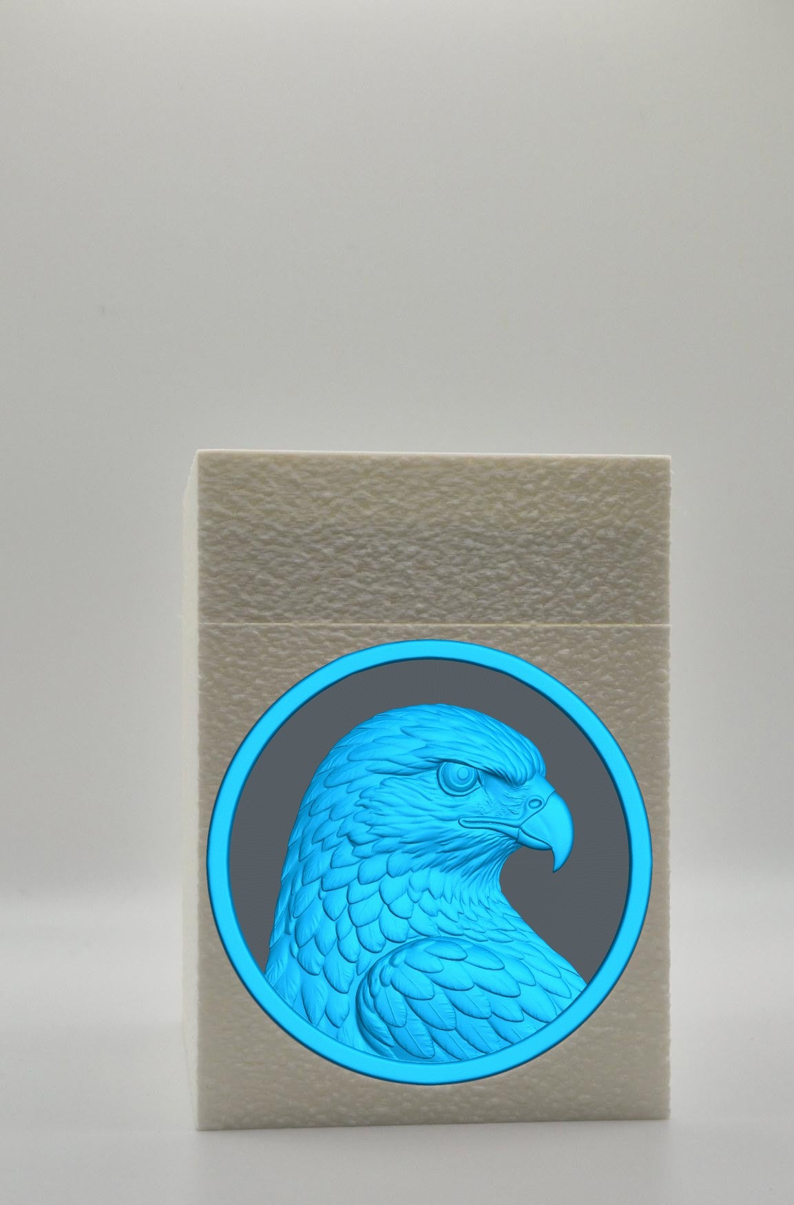 Eagle Card Box — White