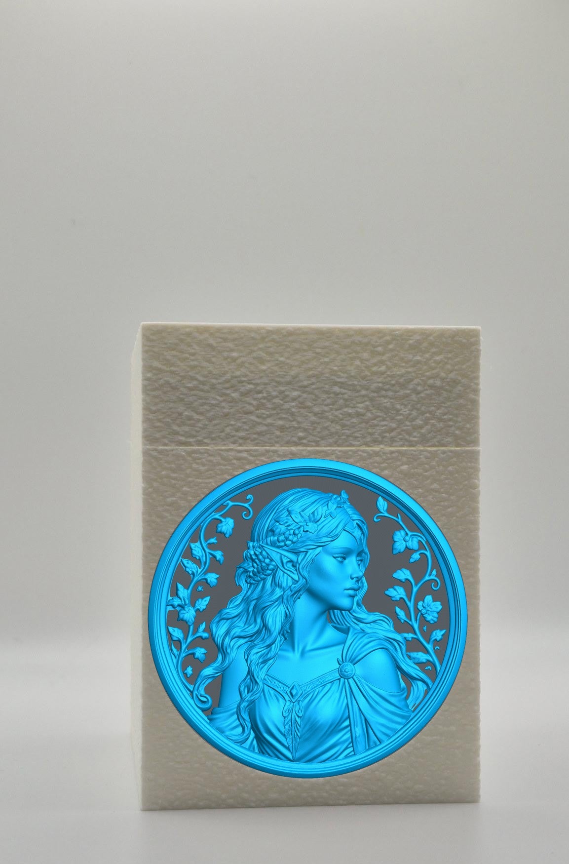 Elf Maiden Card Box — White