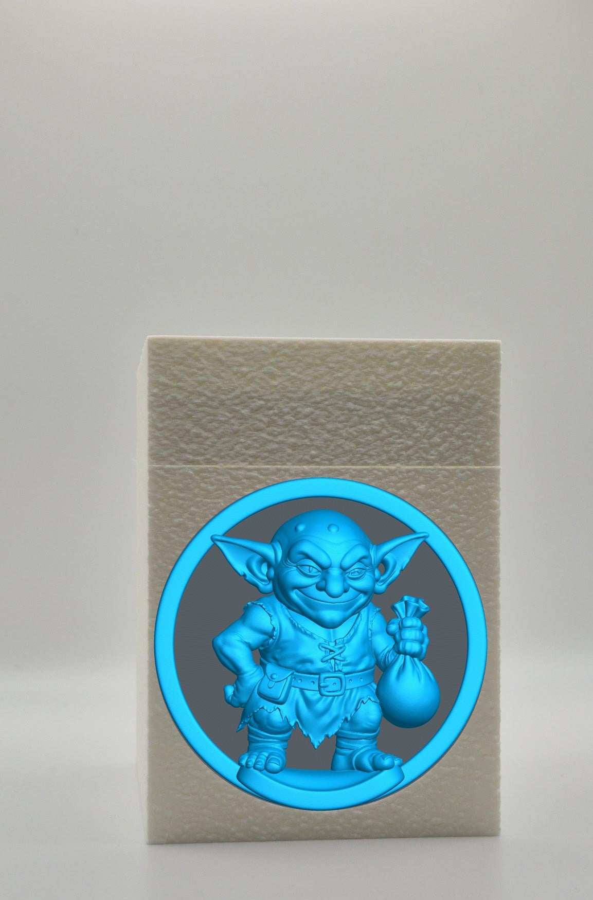 Greedy Goblin Card Box — White