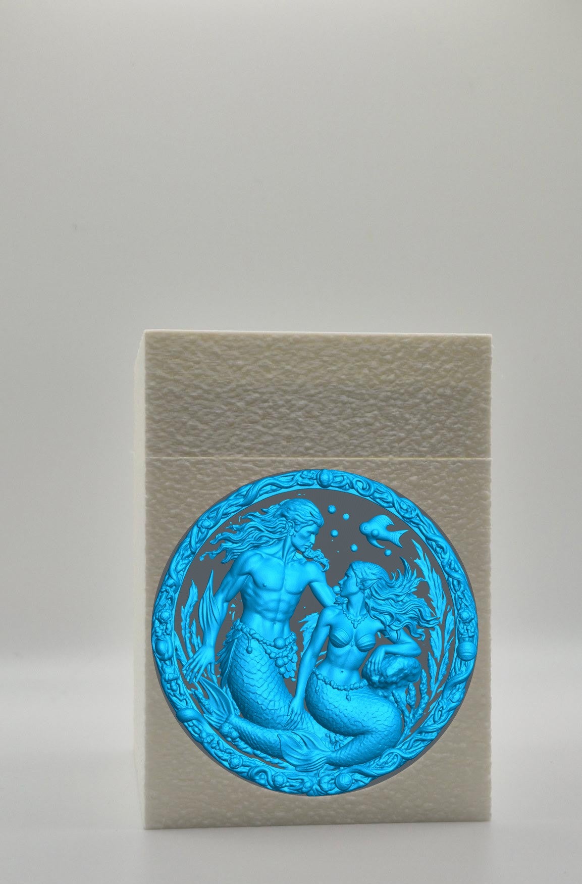 Merfolk Card Box — White
