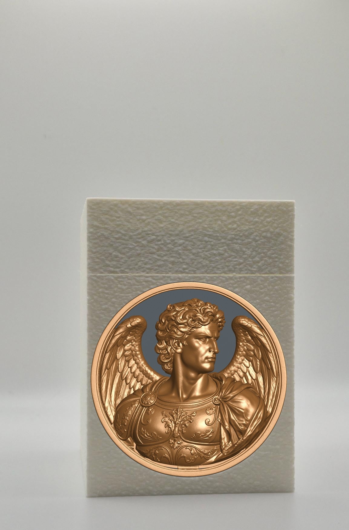 Angel Card Box — White