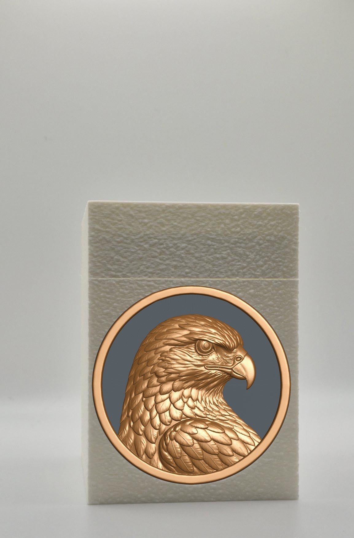 Eagle Card Box — White