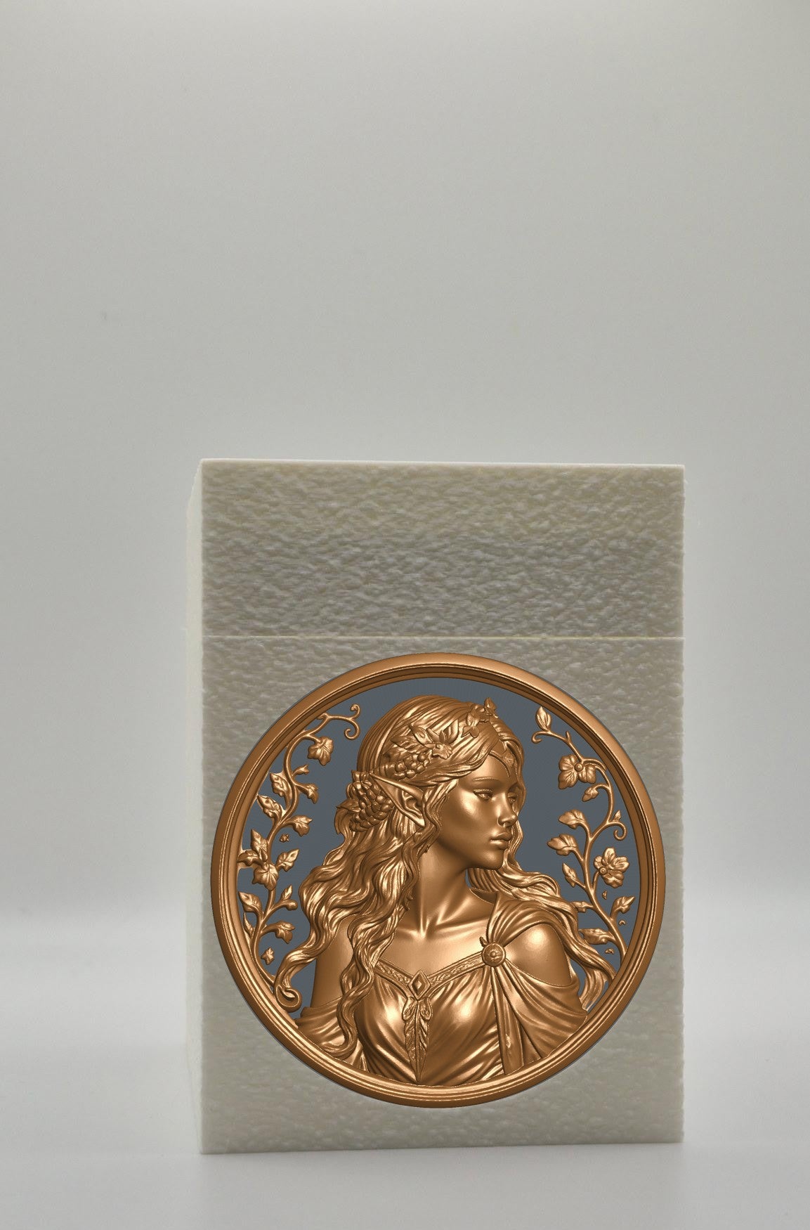 Elf Maiden Card Box — White