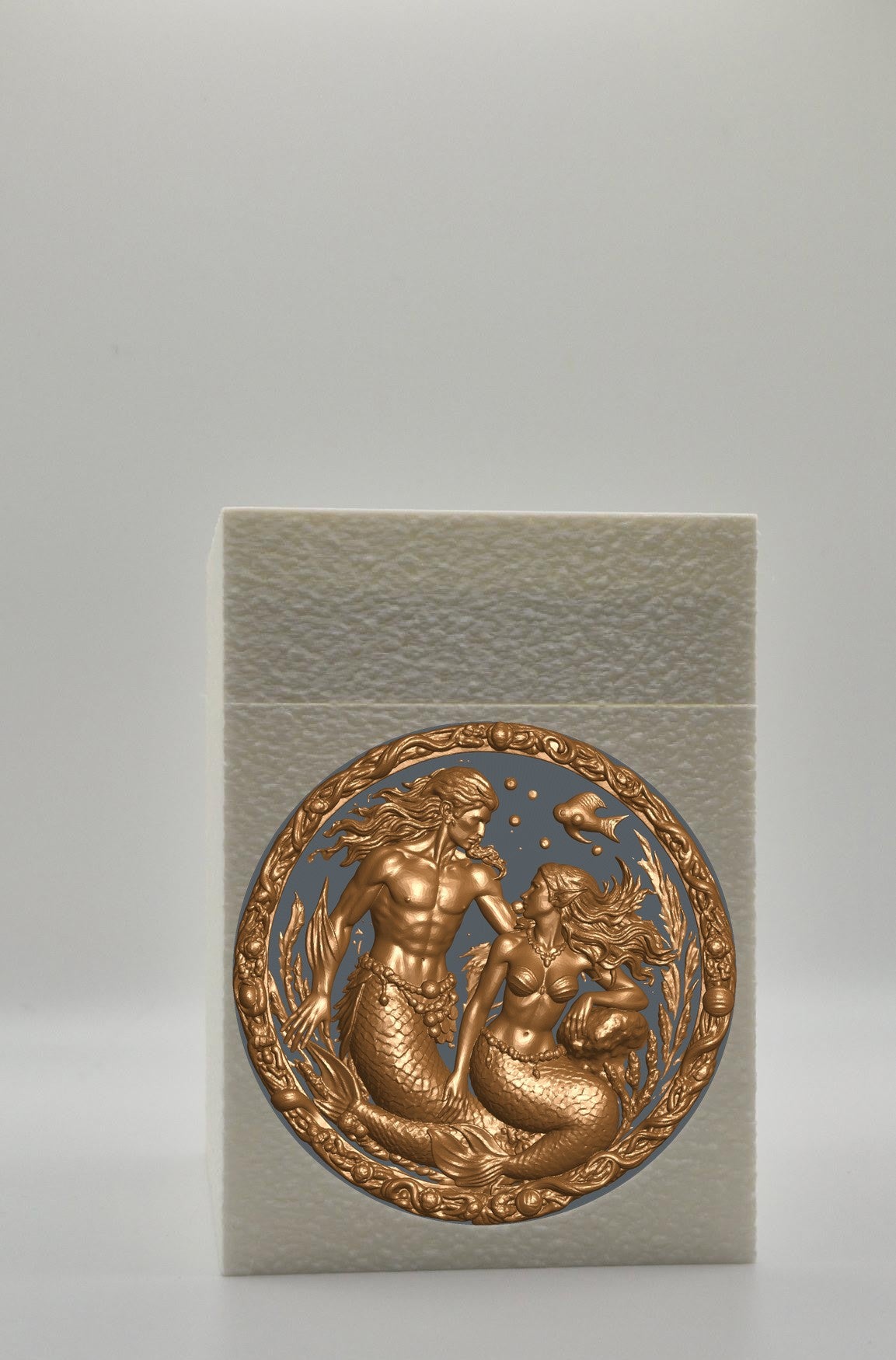 Merfolk Card Box — White
