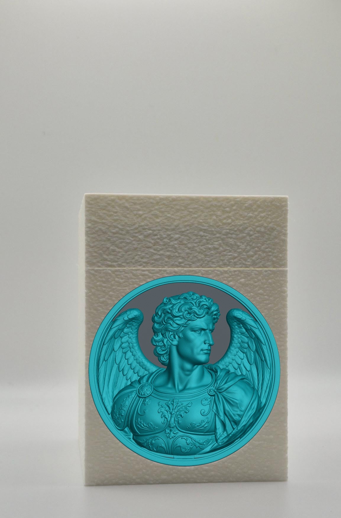 Angel Card Box — White