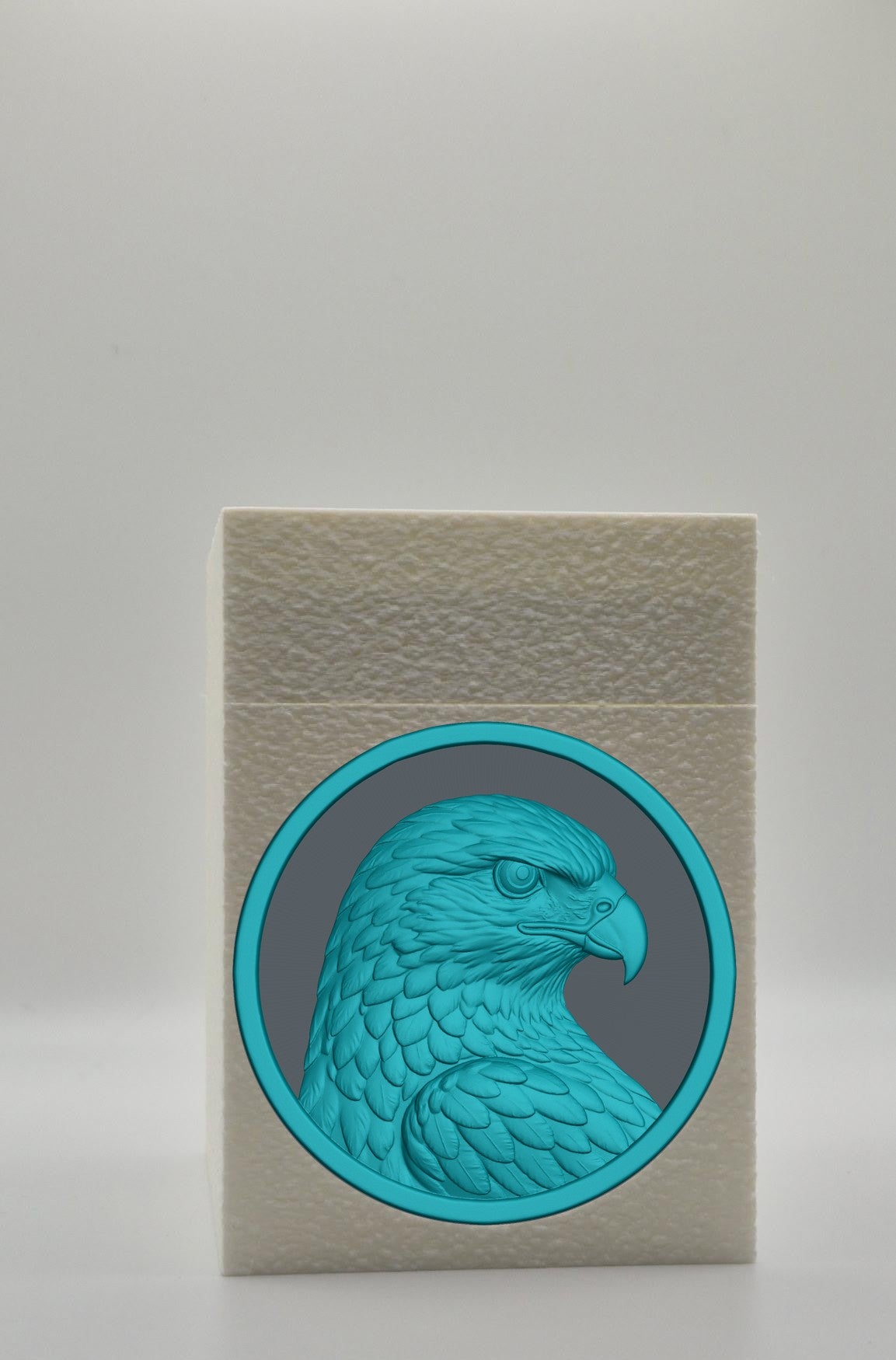 Eagle Card Box — White