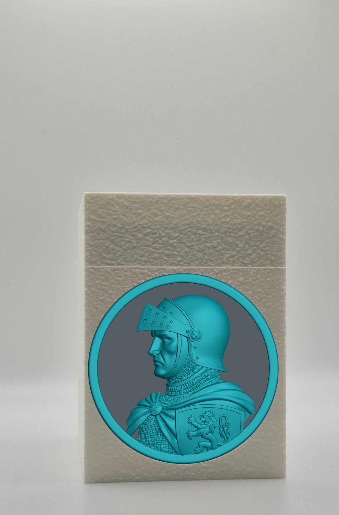 Knight Card Box — White