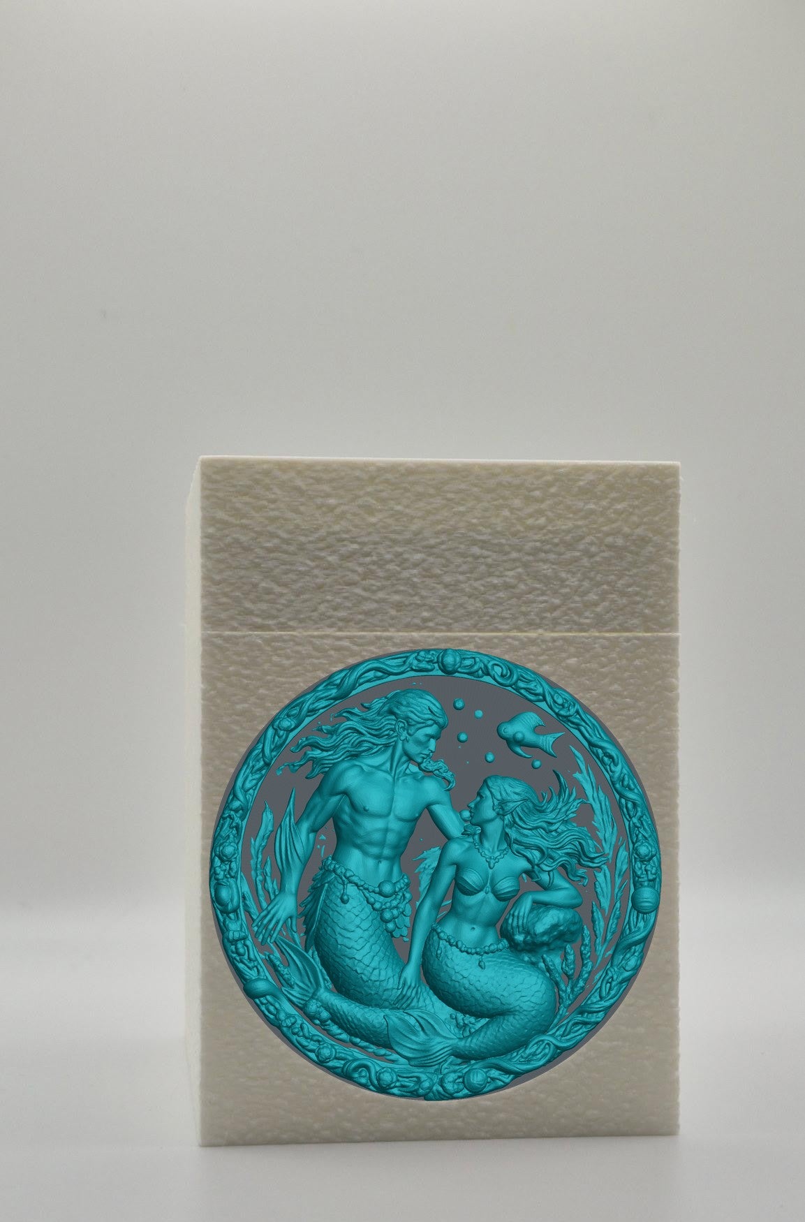 Merfolk Card Box — White
