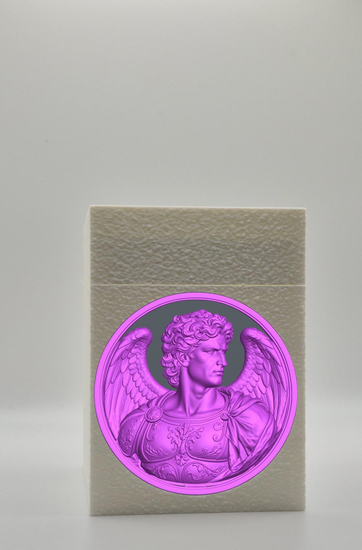 Angel Card Box — White