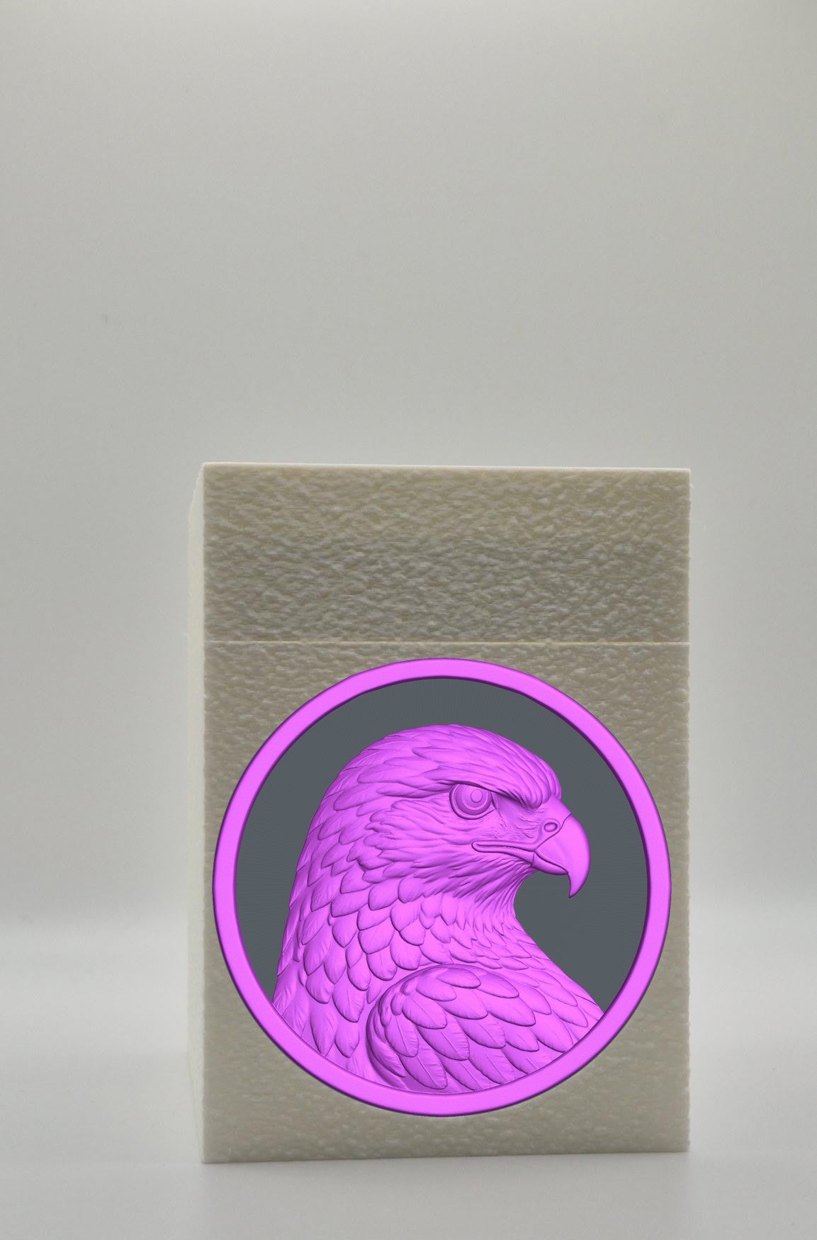 Eagle Card Box — White