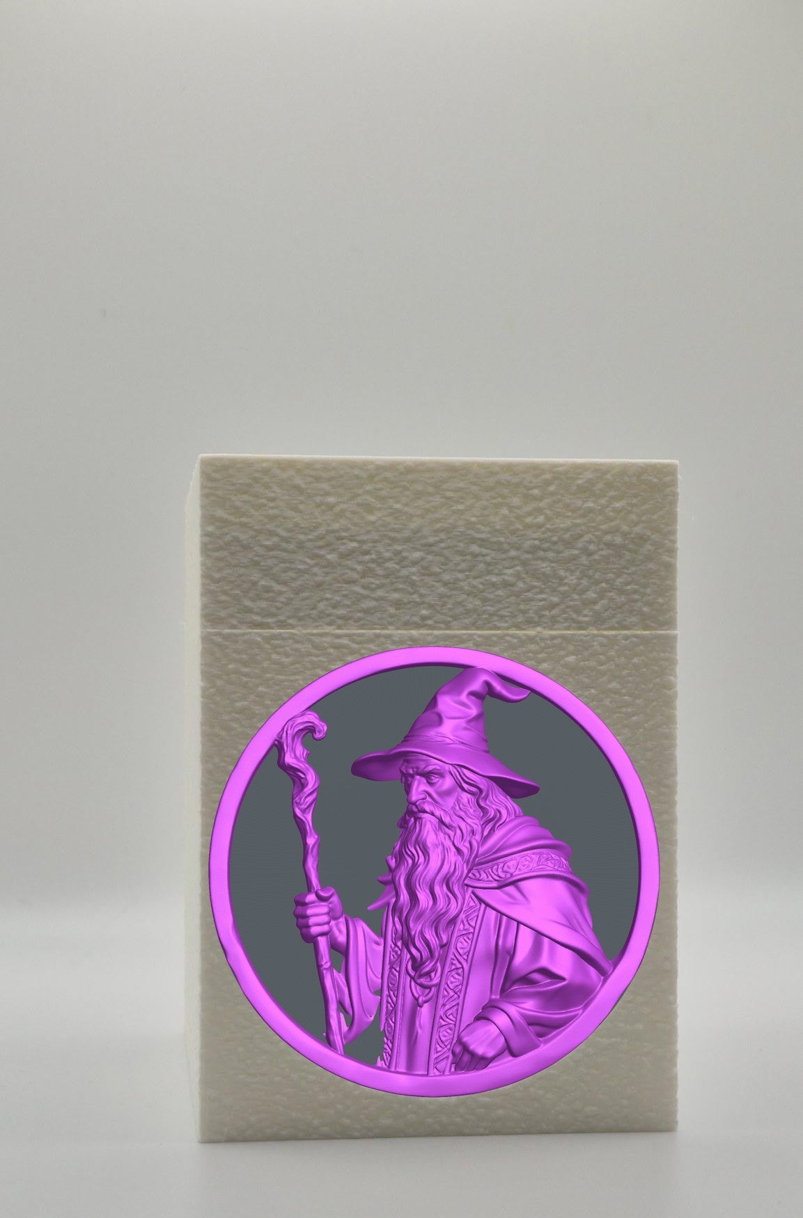 Wizard Card Box — White