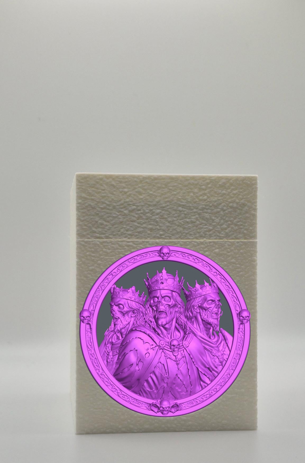 Zombie King Card Box — White