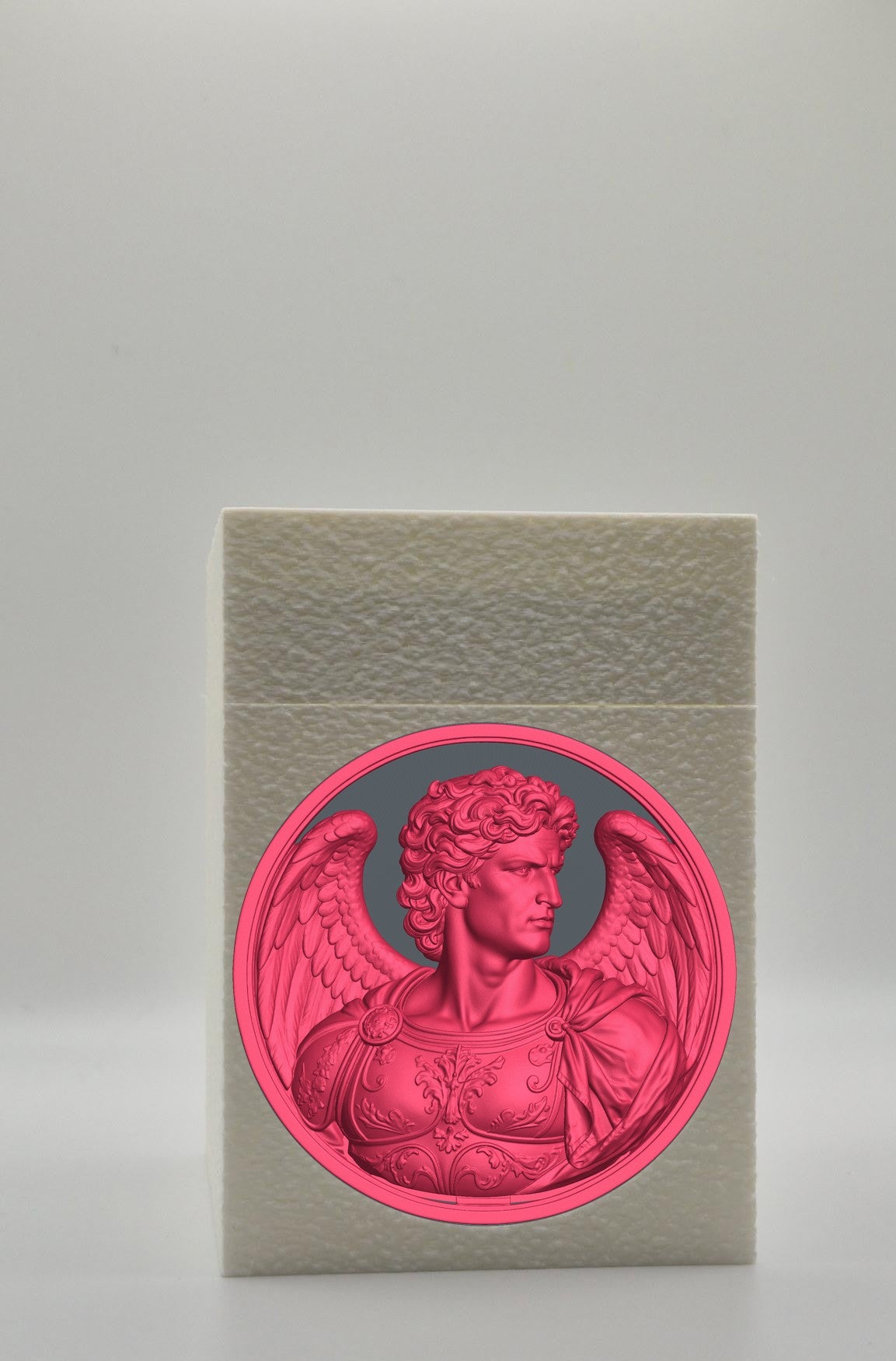 Angel Card Box — White