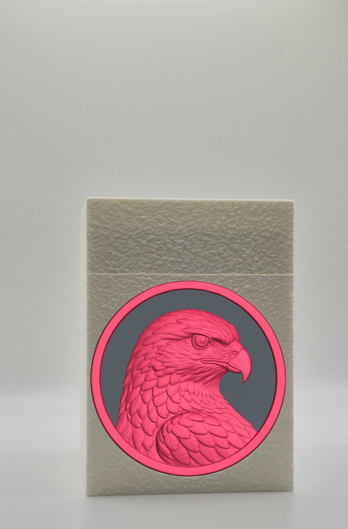 Eagle Card Box — White