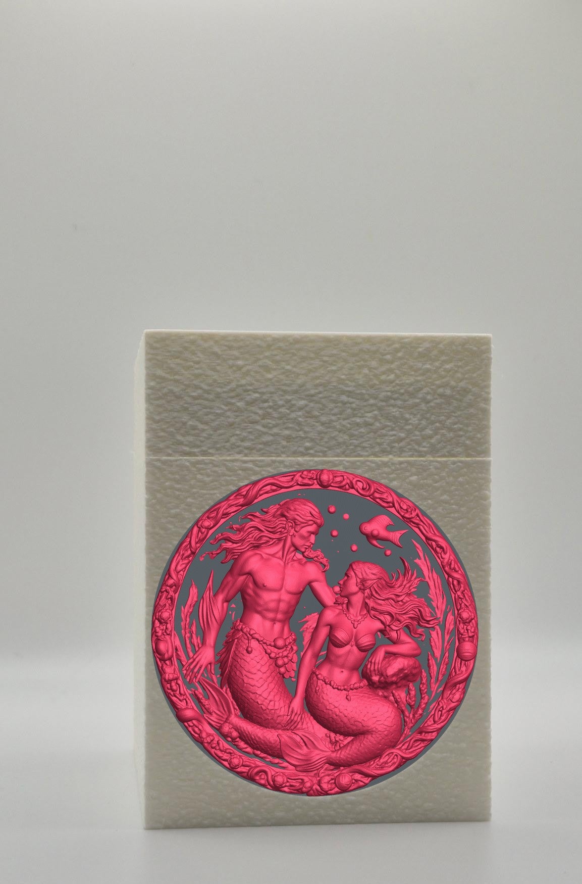 Merfolk Card Box — White