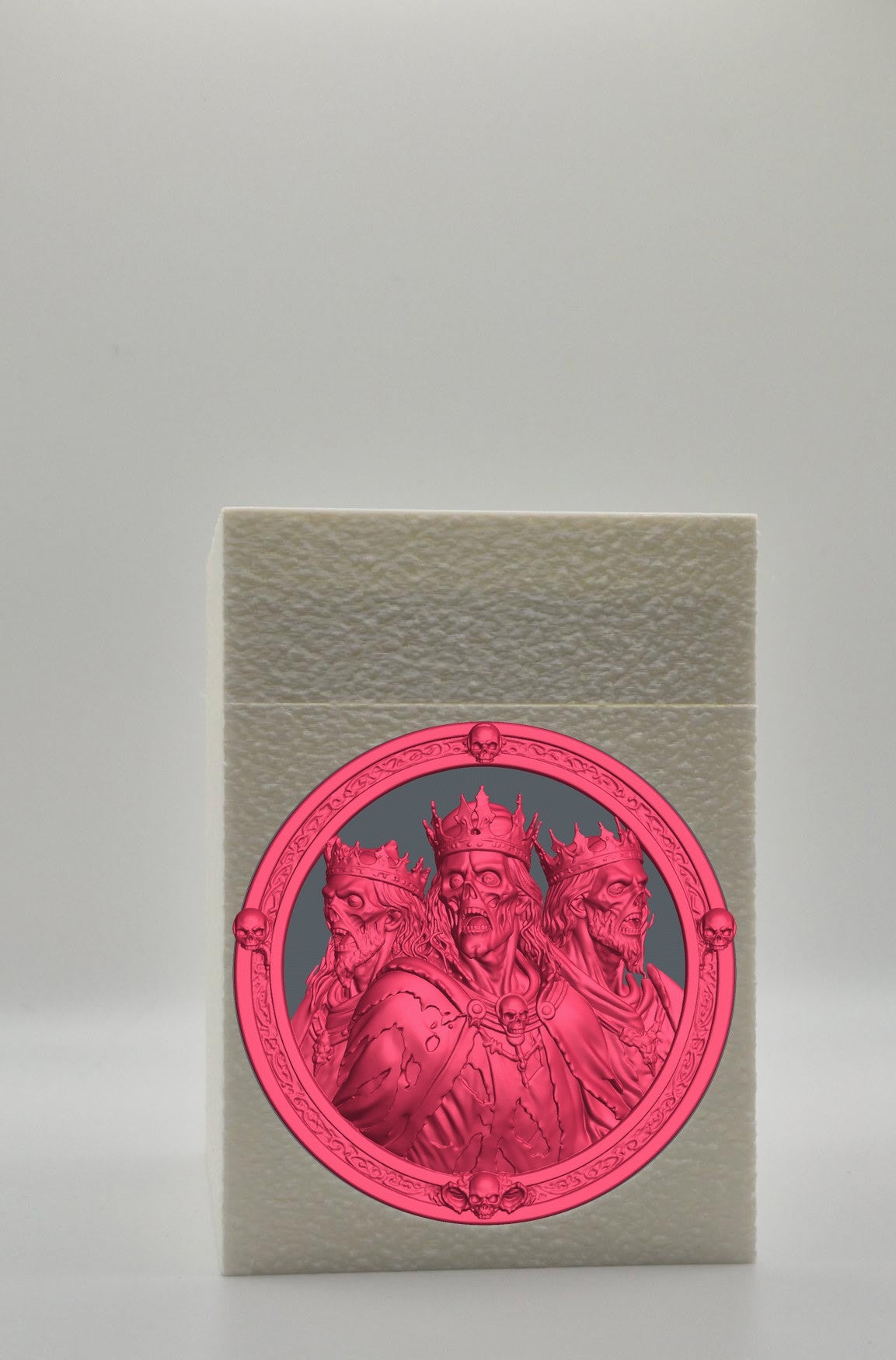 Zombie King Card Box — White