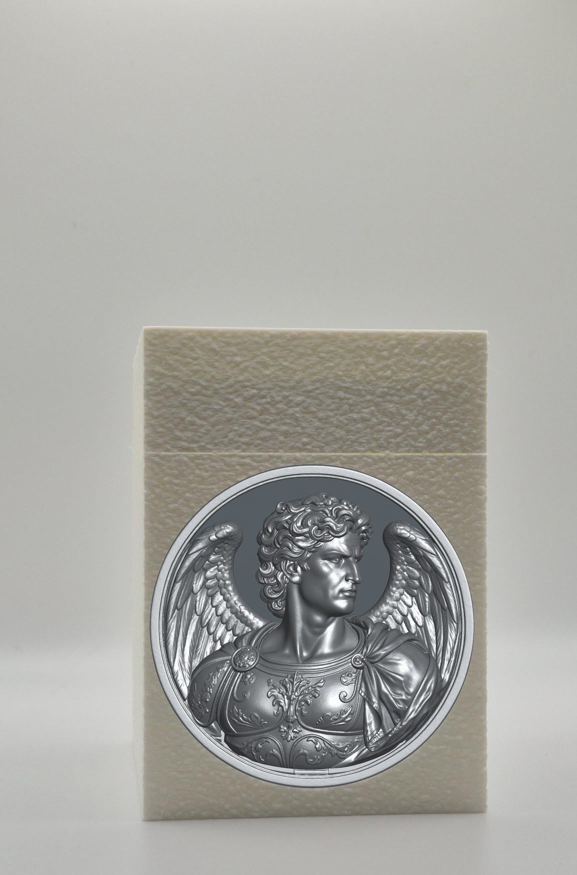 Angel Card Box — White