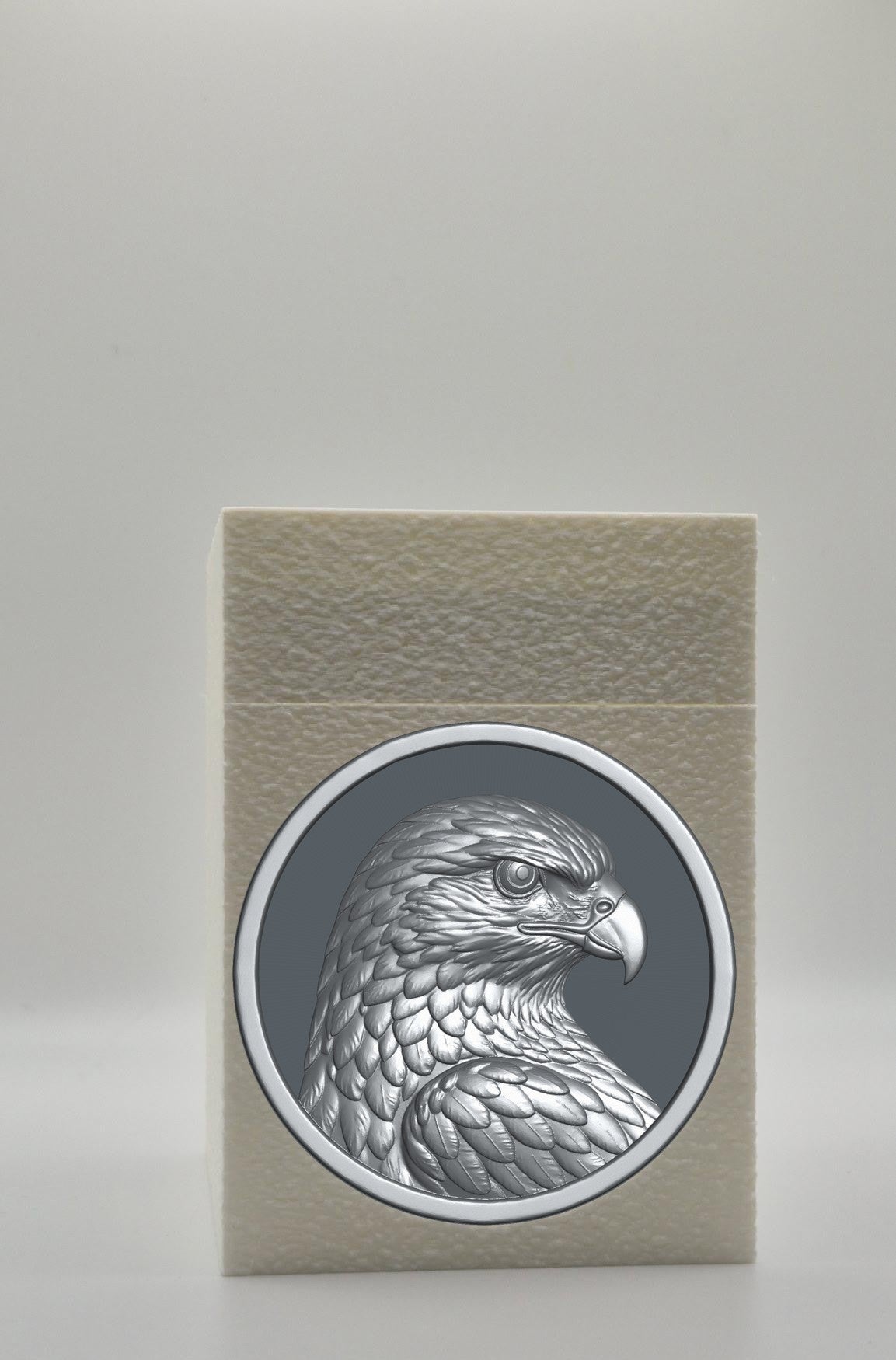 Eagle Card Box — White