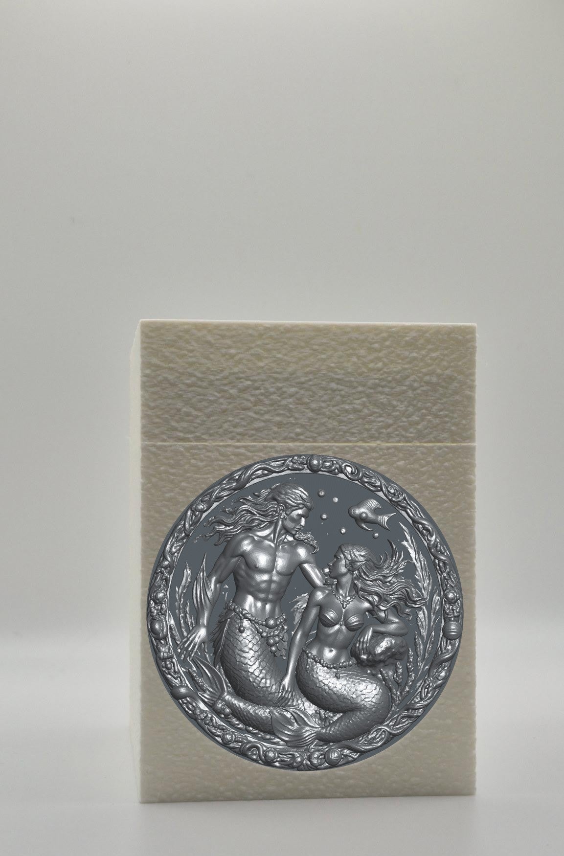 Merfolk Card Box — White
