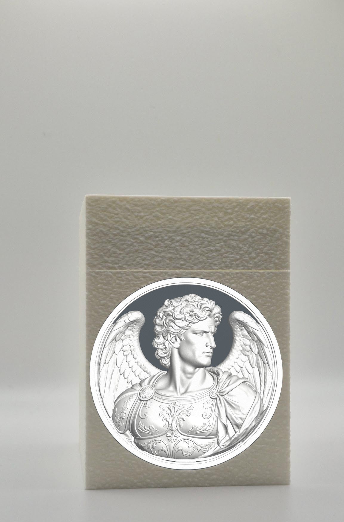 Angel Card Box — White