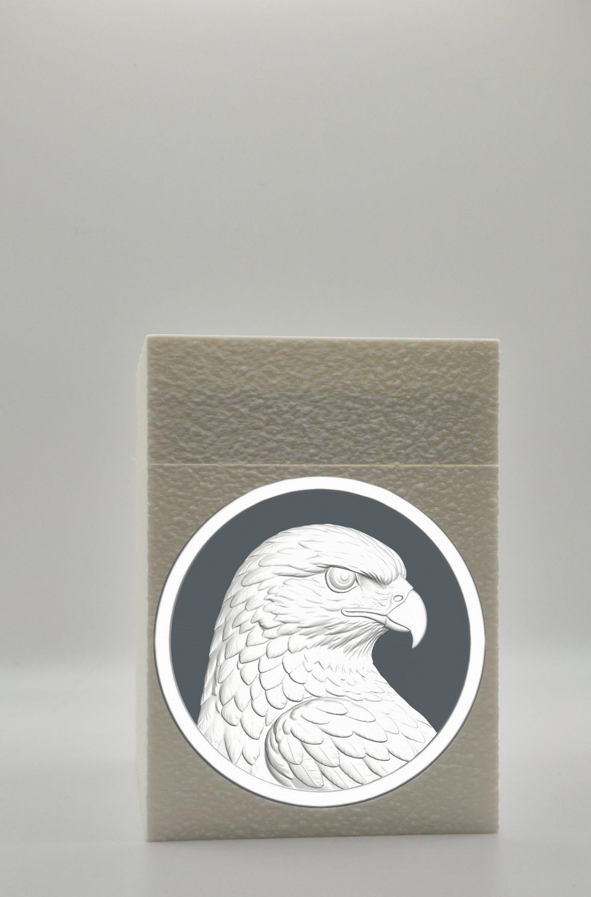 Eagle Card Box — White