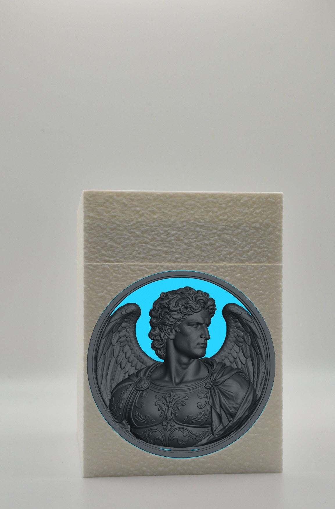 Angel Card Box — White