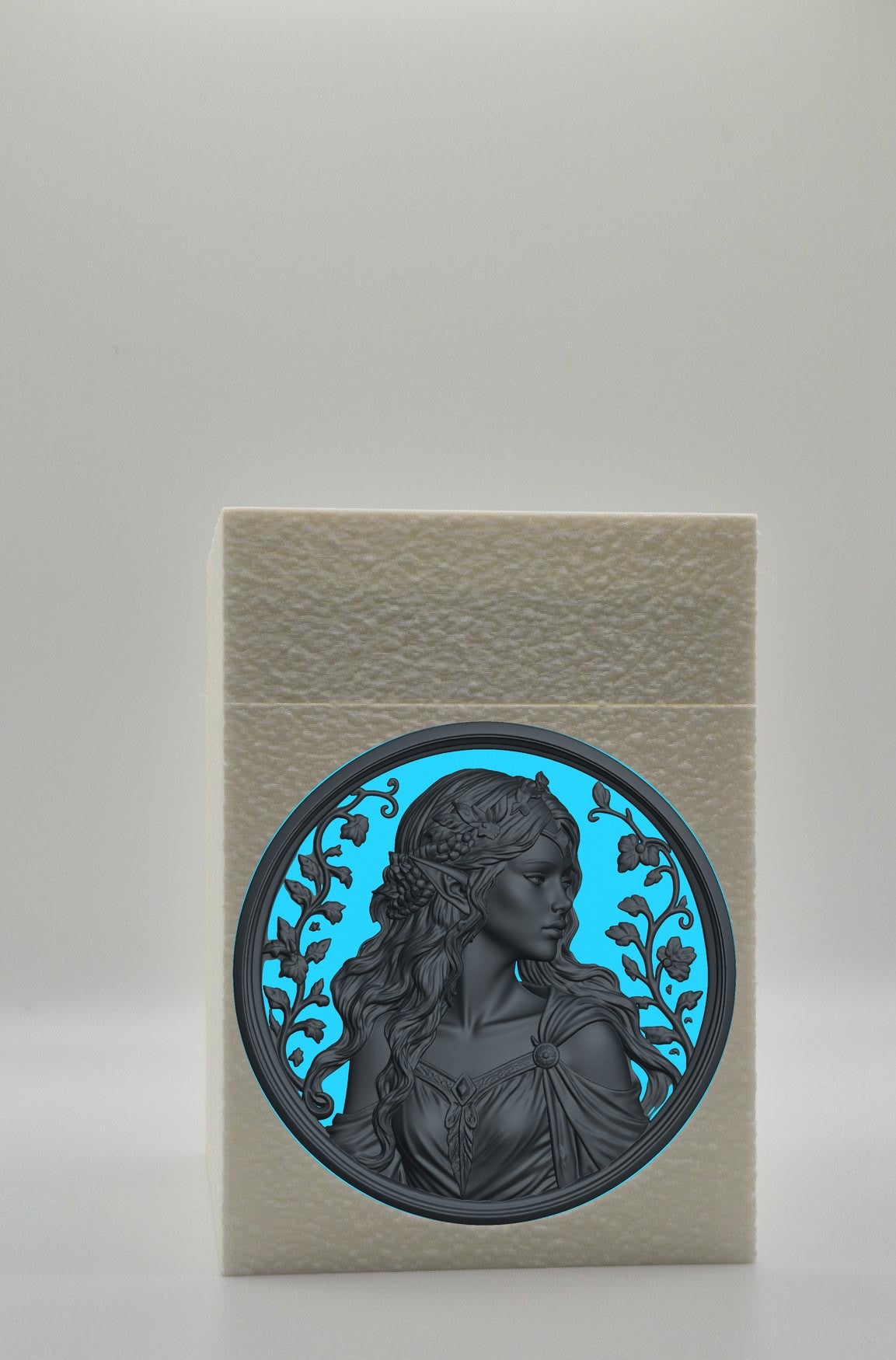 Elf Maiden Card Box — White