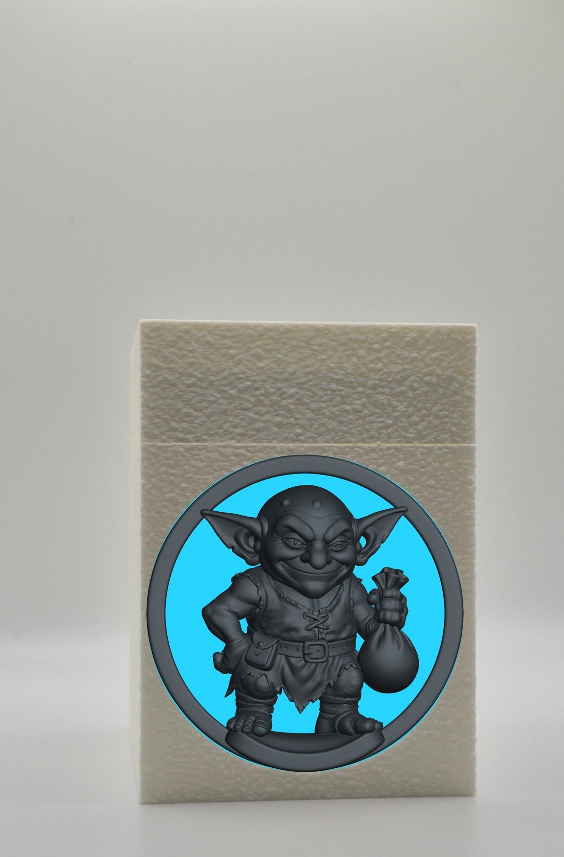 Greedy Goblin Card Box — White