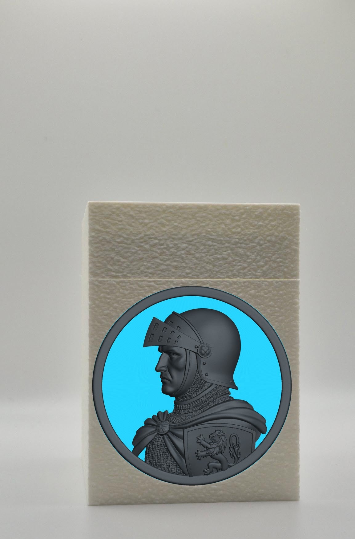 Knight Card Box — White