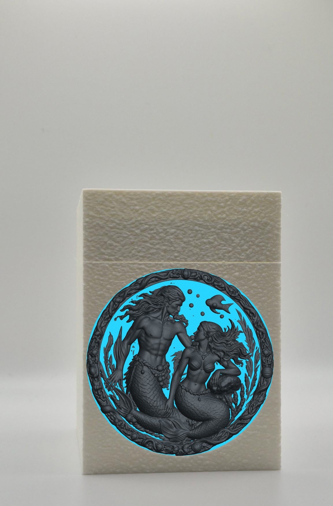 Merfolk Card Box — White