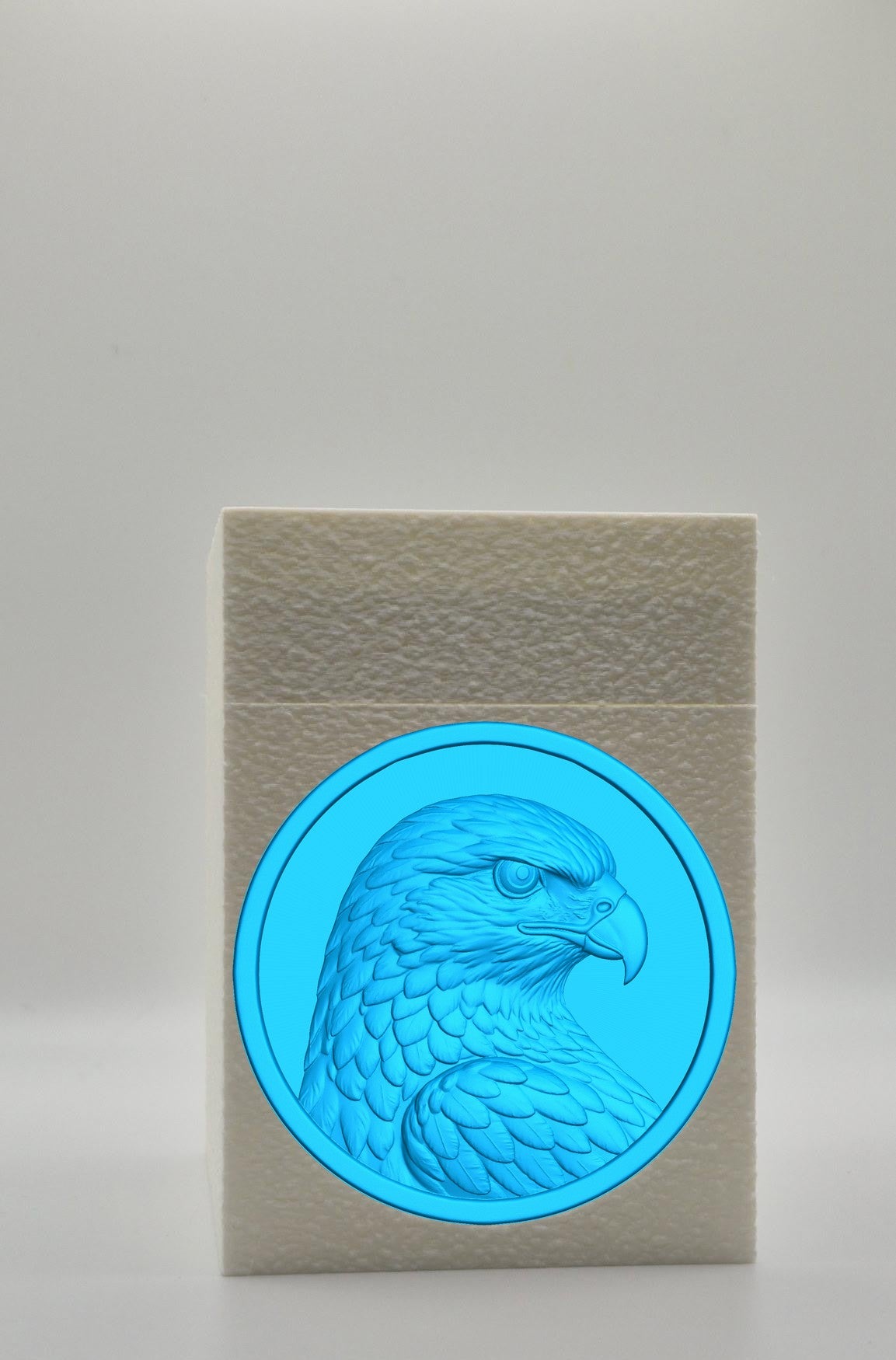 Eagle Card Box — White