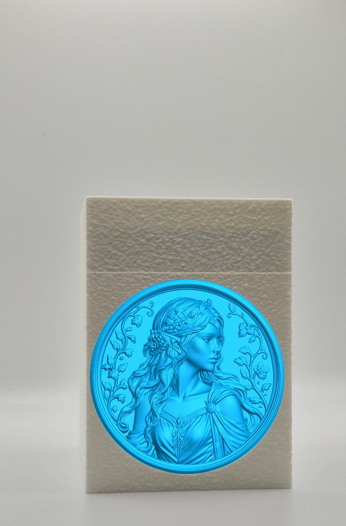 Elf Maiden Card Box — White