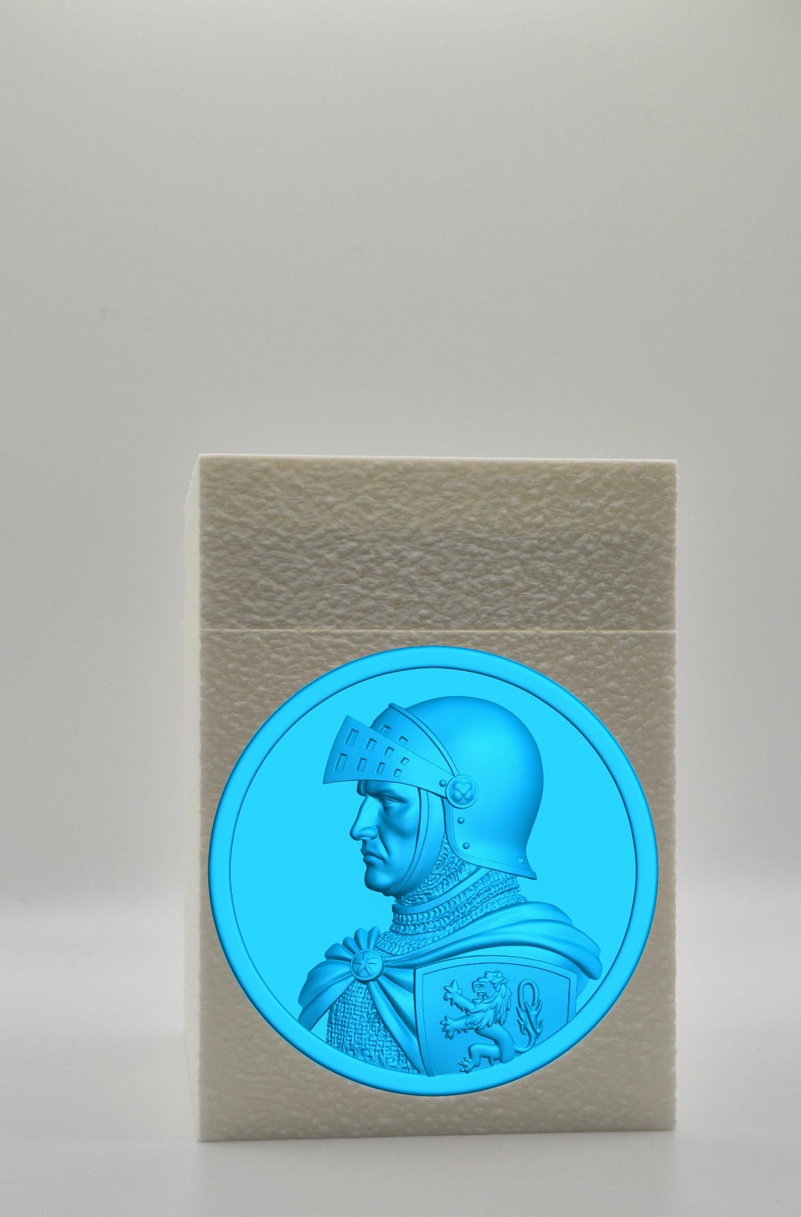 Knight Card Box — White