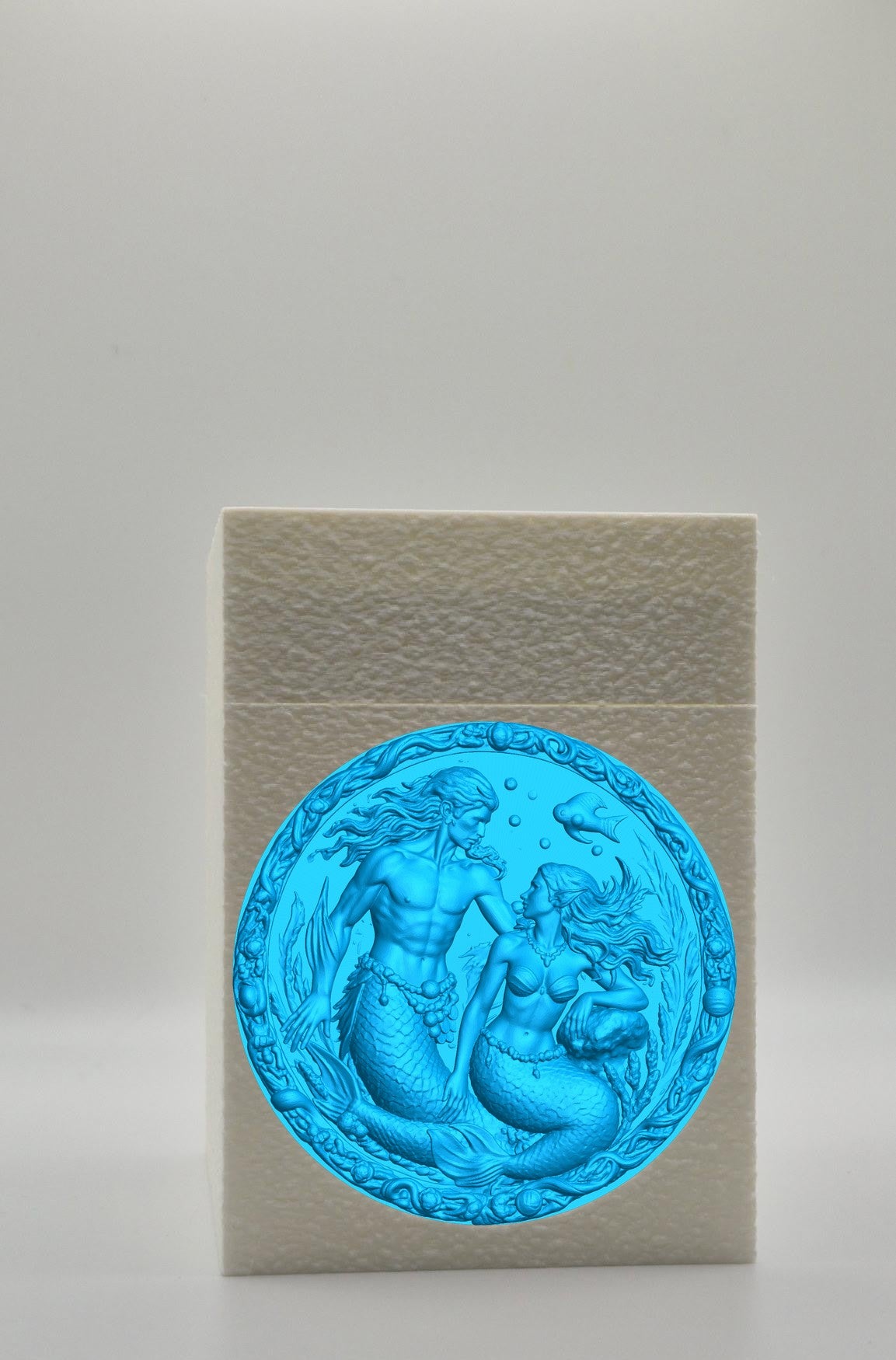 Merfolk Card Box — White