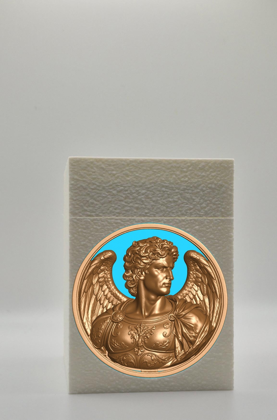 Angel Card Box — White