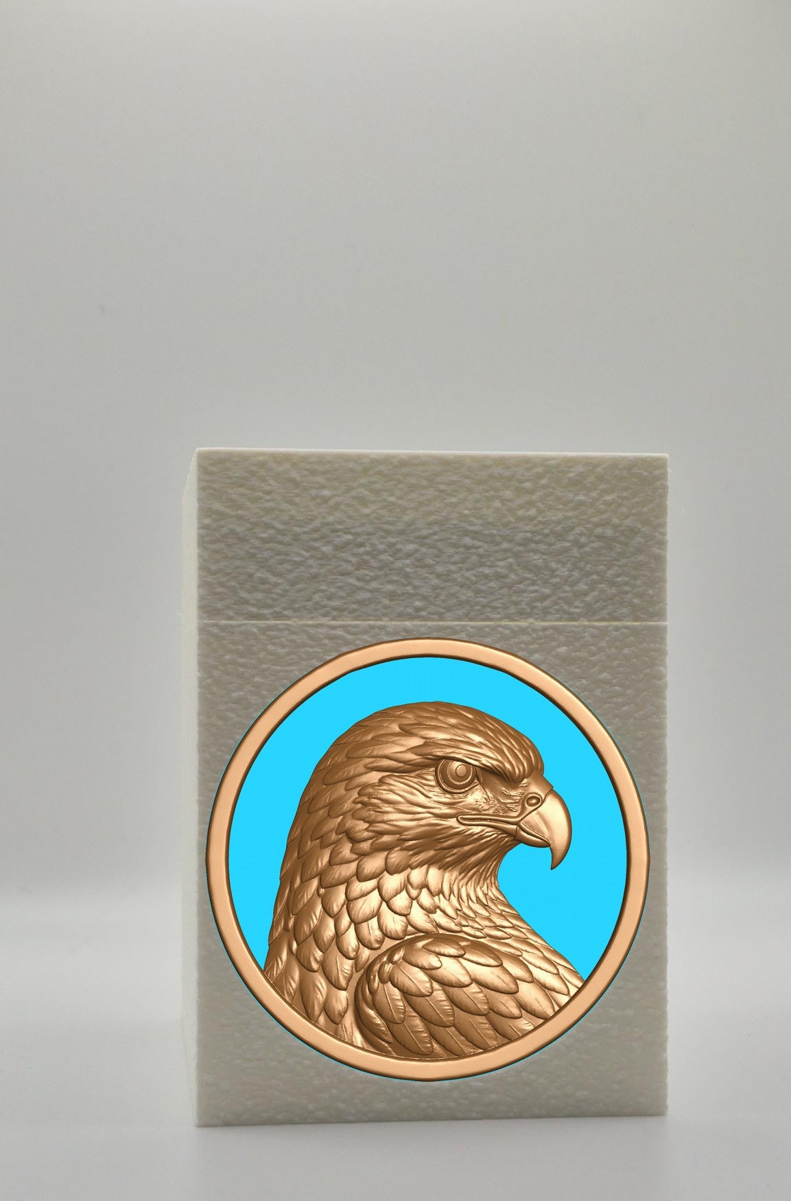 Eagle Card Box — White