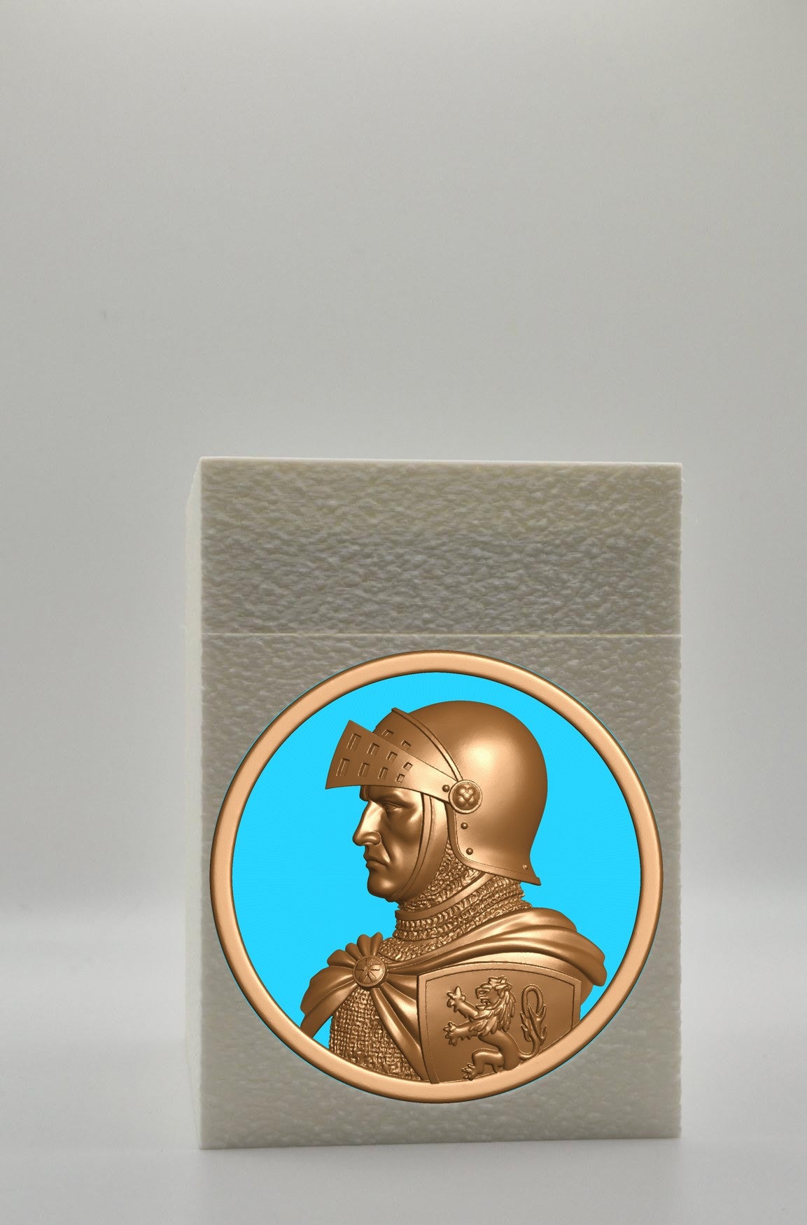 Knight Card Box — White