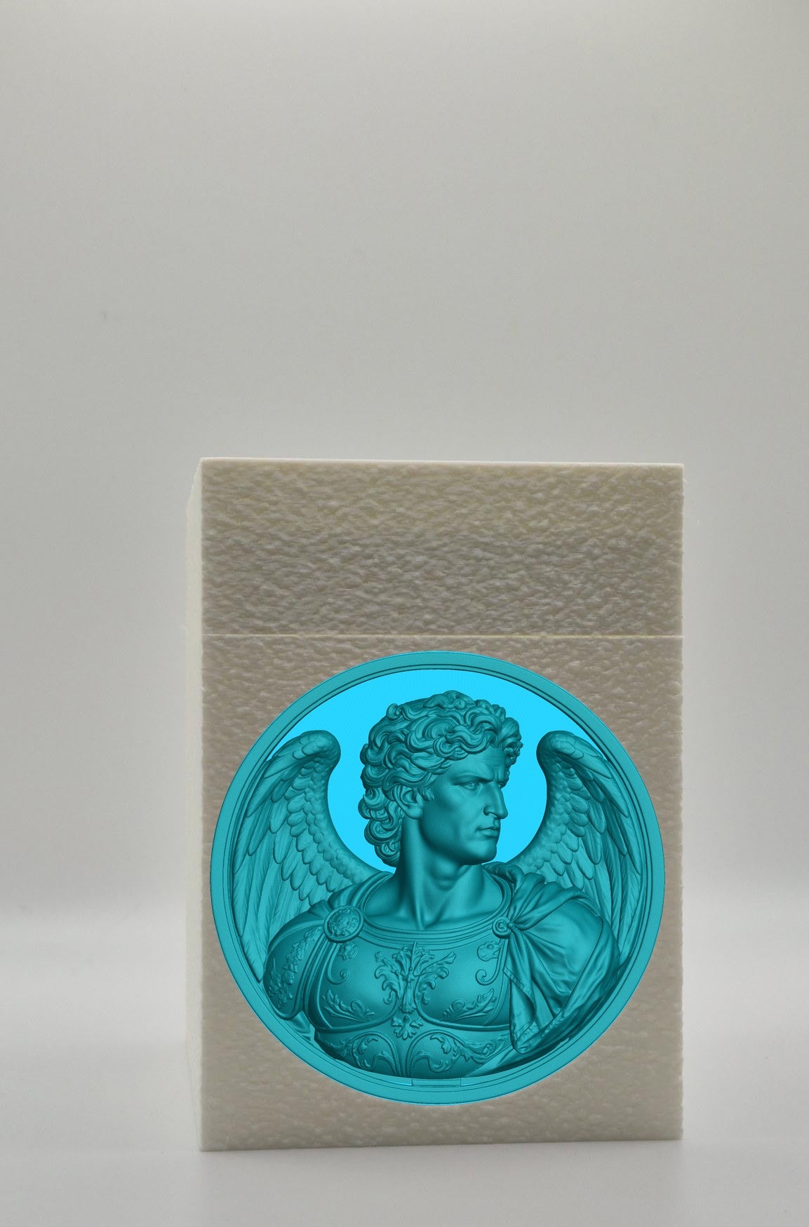 Angel Card Box — White