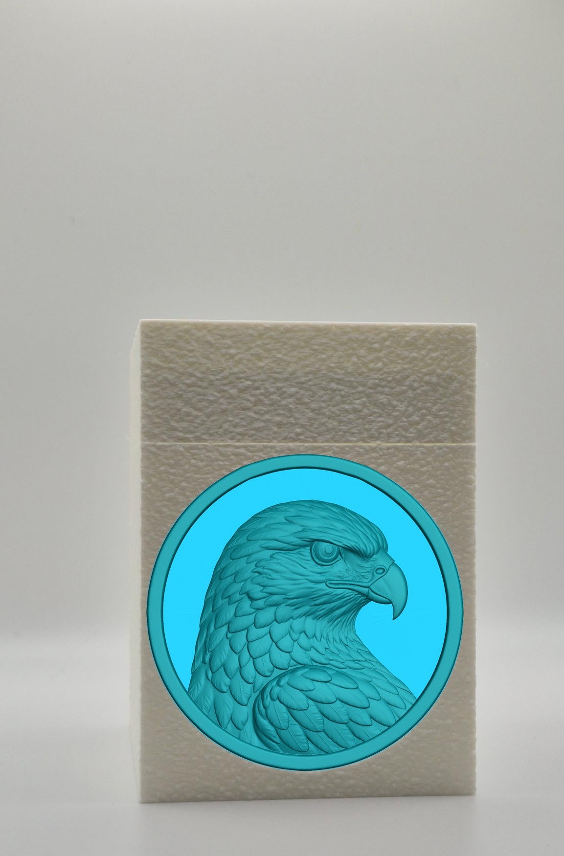 Eagle Card Box — White