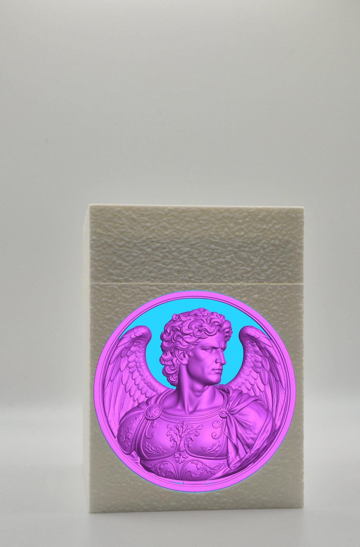 Angel Card Box — White