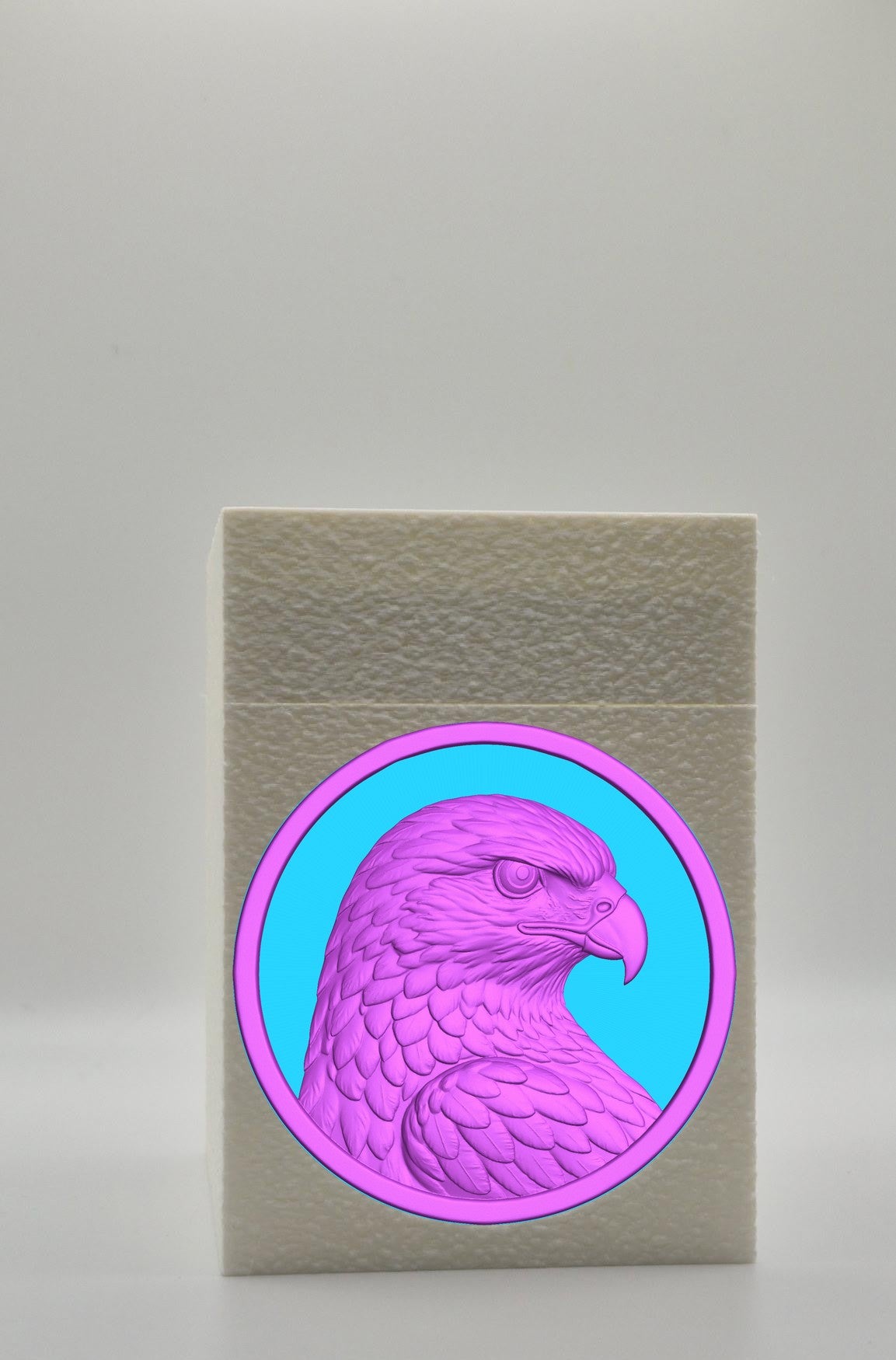 Eagle Card Box — White
